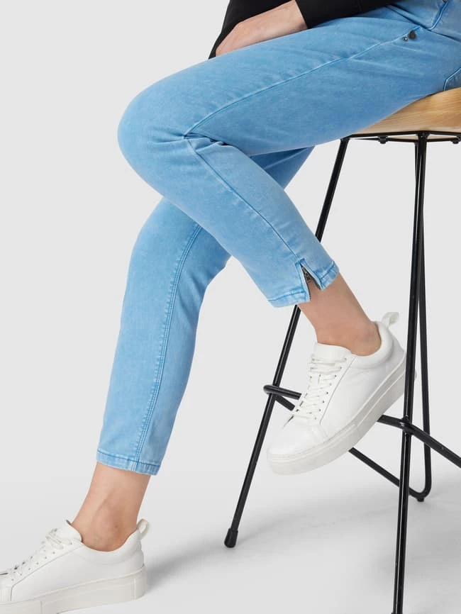 Buena Vista Slim Fit Jeans Mit Label-Applikation - Hellblau 5 Buena Vista Slim Fit Jeans Mit Label-Applikation - Hellblau – Bild 3