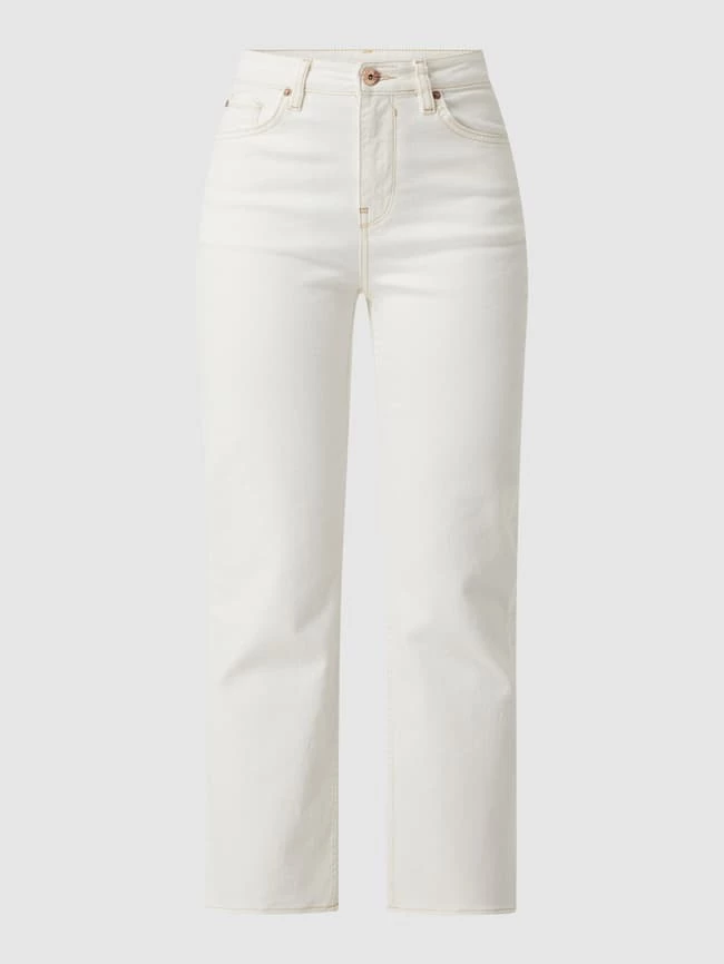 Garcia Cropped Jeans Mit Stretch-Anteil Modell 'Lusia' - Offwhite 4 Garcia Cropped Jeans Mit Stretch-Anteil Modell 'Lusia' - Offwhite – Bild 2