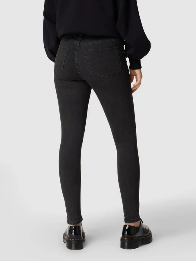 REVIEW High Waist Skinny Fit Jeans Mit Stretch-Anteil - Schwarz 7 REVIEW High Waist Skinny Fit Jeans Mit Stretch-Anteil - Schwarz – Bild 5