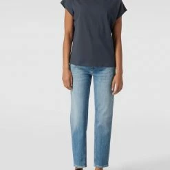 Cambio Straight Fit Jeans Mit Stretch-Anteil Modell 'Kacie' - Hellblau