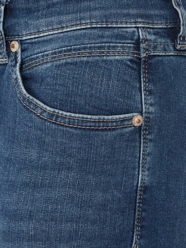 MAC Feminine Fit Jeans Mit Stretch-Anteil Modell 'Melanie' - Blau 4 MAC Feminine Fit Jeans Mit Stretch-Anteil Modell 'Melanie' - Blau – Bild 2