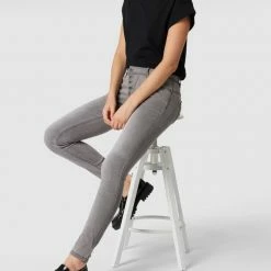 Buena Vista Slim Fit Jeans Mit Stretch-Anteil Modell 'Malibu' - Hellgrau