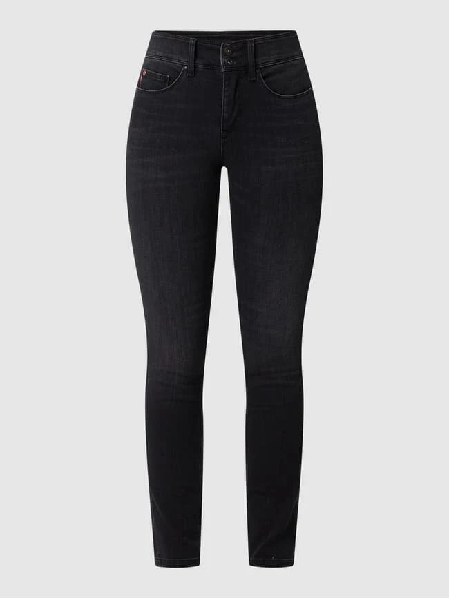 SALSA Jeans Skinny Fit Jeans Mit Stretch-Anteil Modell 'Secret' - Schwarz 4 SALSA Jeans Skinny Fit Jeans Mit Stretch-Anteil Modell 'Secret' - Schwarz – Bild 2