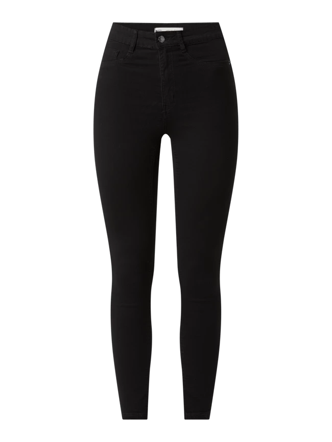 Gina Tricot Skinny Fit Jeans Mit Stretch-Anteil Modell 'Molly' - Schwarz 4 Gina Tricot Skinny Fit Jeans Mit Stretch-Anteil Modell 'Molly' - Schwarz – Bild 2