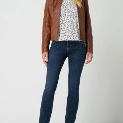 MAC Slim Fit Jeans Mit Stretch-Anteil - Marineblau