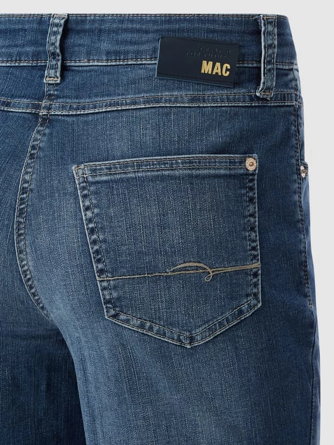 MAC Feminine Fit Jeans Mit Stretch-Anteil Modell 'Melanie' - Blau 6 MAC Feminine Fit Jeans Mit Stretch-Anteil Modell 'Melanie' - Blau – Bild 4