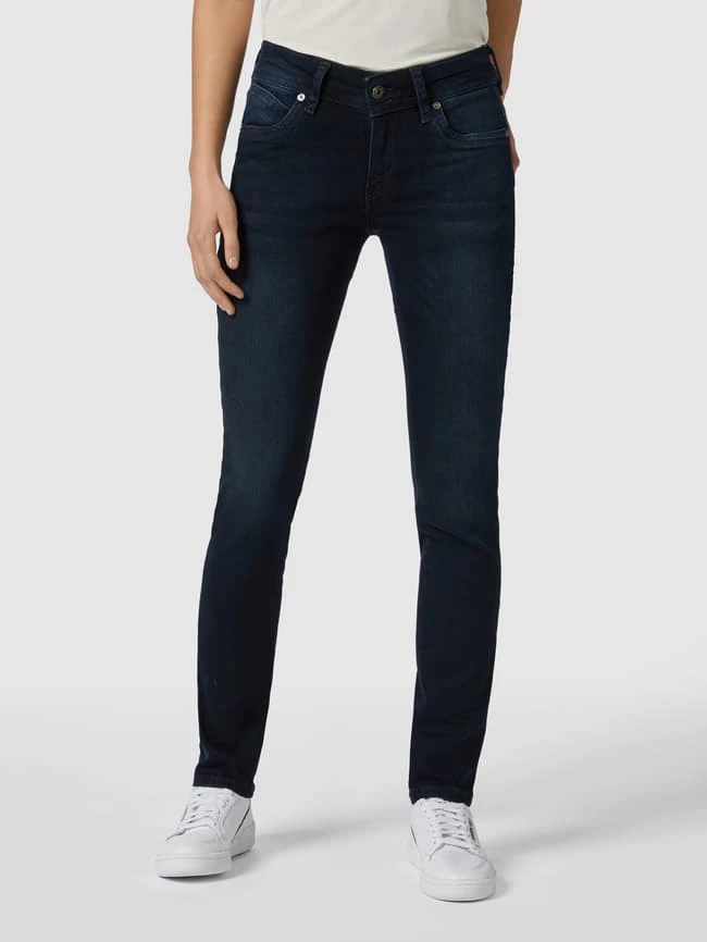 Blue Monkey Slim Fit Jeans Mit Stretch-Anteil Modell 'Laura' - Schwarz 6 Blue Monkey Slim Fit Jeans Mit Stretch-Anteil Modell 'Laura' - Schwarz – Bild 4