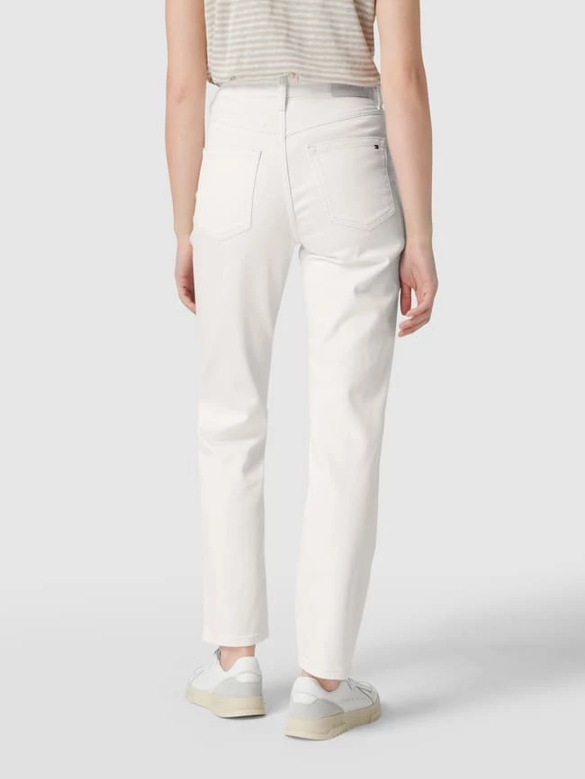 Tommy Hilfiger Straight Fit Jeans Mit Label-Patch - Offwhite 7 Tommy Hilfiger Straight Fit Jeans Mit Label-Patch - Offwhite – Bild 5
