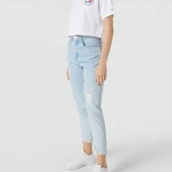 Tommy Jeans Mom Fit Jeans Im Destroyed-Look - Jeans