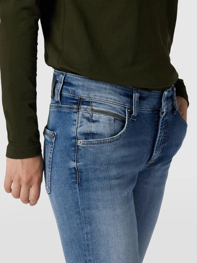 Cambio Jeans In 5-Pocket-Design Modell 'PINA SHORT' - Blau 5 Cambio Jeans In 5-Pocket-Design Modell 'PINA SHORT' - Blau – Bild 3