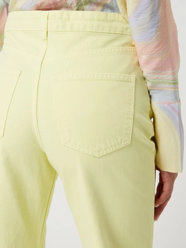 Gina Tricot Straight Fit Jeans Aus Baumwolle Modell 'Idun' - Hellgelb 5 Gina Tricot Straight Fit Jeans Aus Baumwolle Modell 'Idun' - Hellgelb – Bild 3