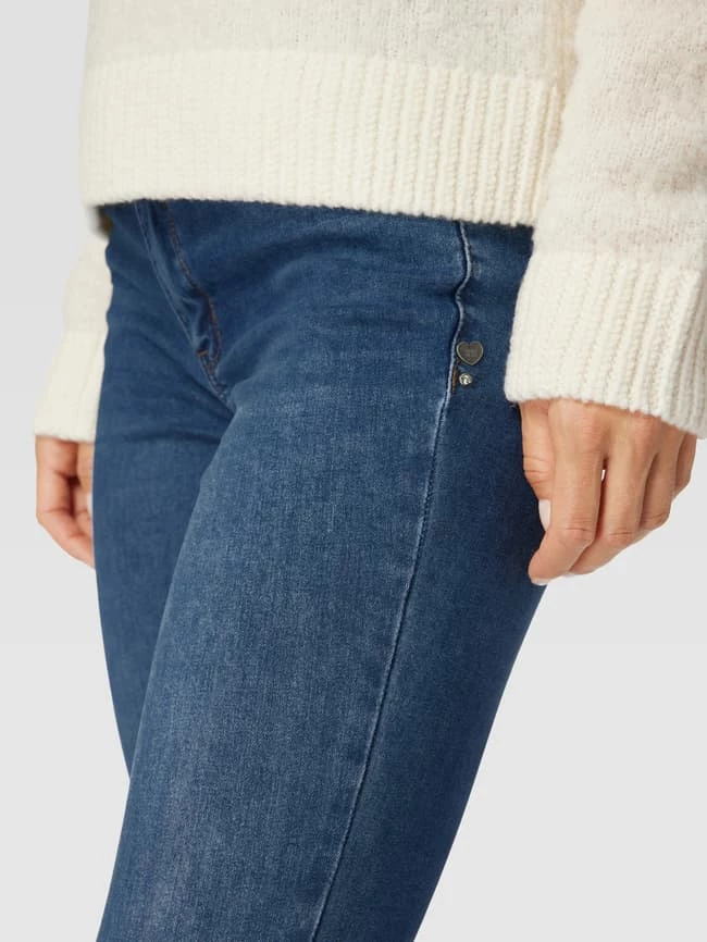 Buena Vista Jeans Mit Label-Details Modell 'Italy' - Blau 5 Buena Vista Jeans Mit Label-Details Modell 'Italy' - Blau – Bild 3