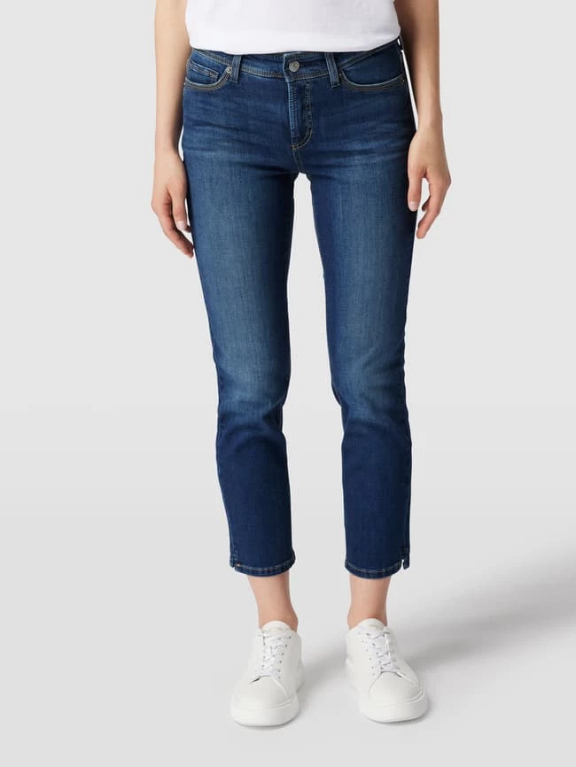 Cambio Slim Fit Jeans Mit Stretch-Anteil Modell 'PIPER SHORT' - Blau 6 Cambio Slim Fit Jeans Mit Stretch-Anteil Modell 'PIPER SHORT' - Blau – Bild 4