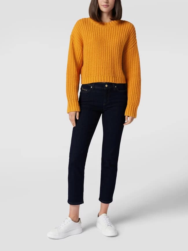 Cambio Jeans Mit Label-Detail Modell 'Piper' - Dunkelblau 3 Cambio Jeans Mit Label-Detail Modell 'Piper' - Dunkelblau