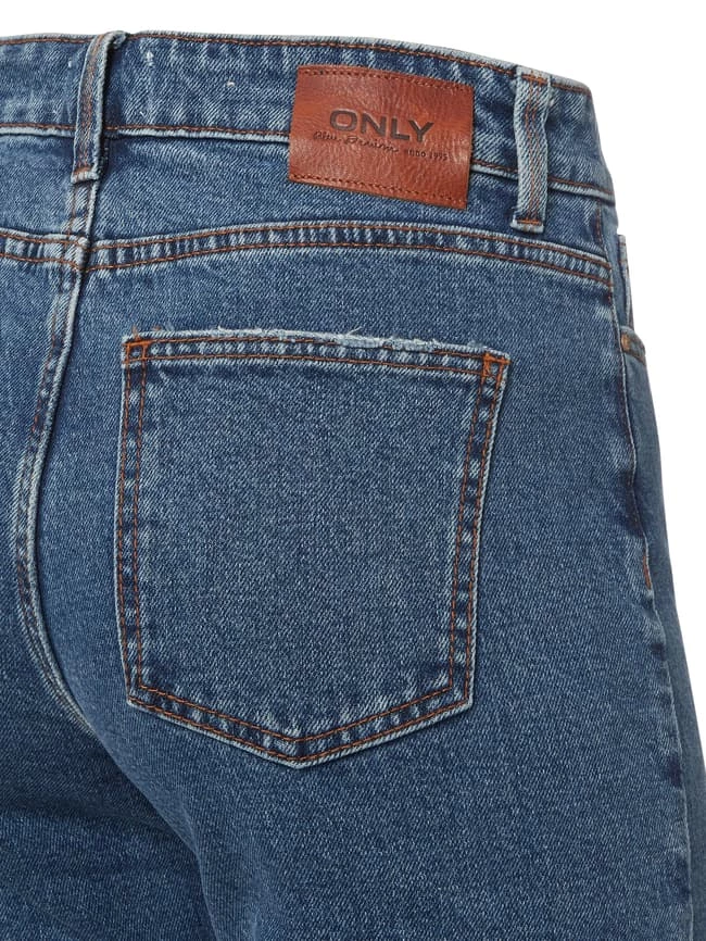 Only Cropped Straight Fit Jeans Mit Label-Patch - Jeans 4 Only Cropped Straight Fit Jeans Mit Label-Patch - Jeans – Bild 2