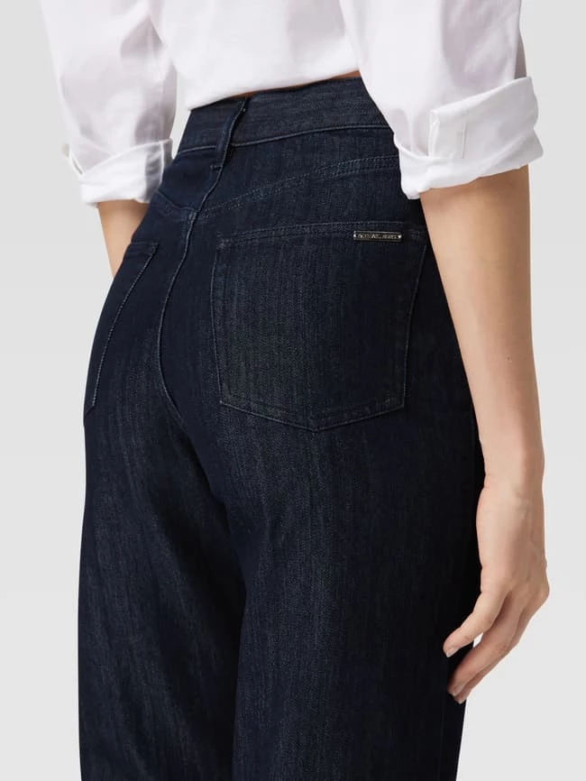 MICHAEL Michael Kors Straight Fit Jeans Mit Ausgefransten Beinabschlüssen - Jeans 5 MICHAEL Michael Kors Straight Fit Jeans Mit Ausgefransten Beinabschlüssen - Jeans – Bild 3