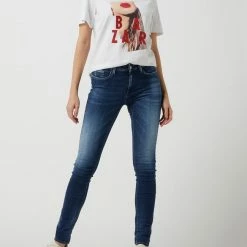 Replay Skinny Fit Jeans Mit Stretch-Anteil Modell 'Luzien' - HYPERFLEX - Blau