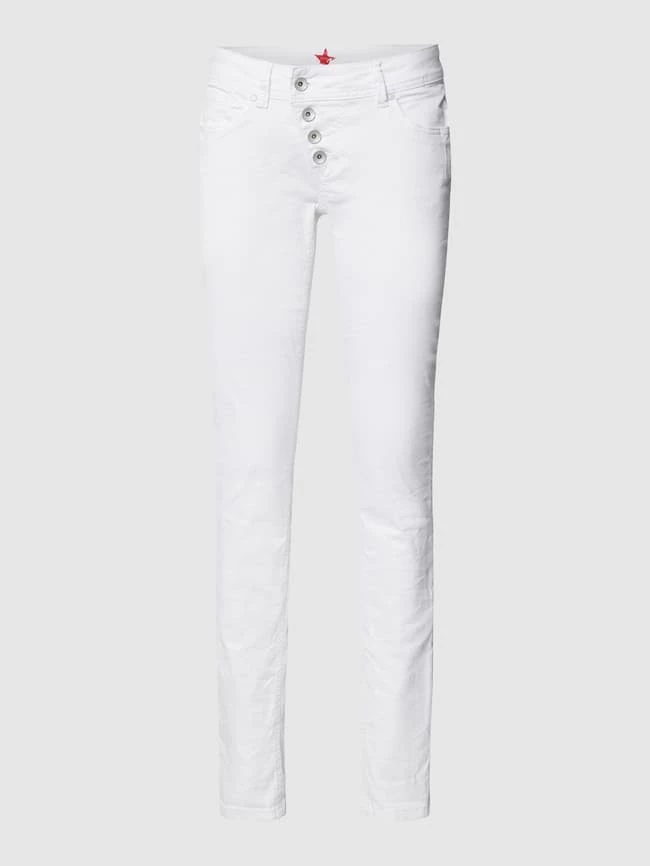 Buena Vista Slim Fit Jeans Mit Stretch-Anteil Modell 'Malibu' - Weiß 4 Buena Vista Slim Fit Jeans Mit Stretch-Anteil Modell 'Malibu' - Weiß – Bild 2