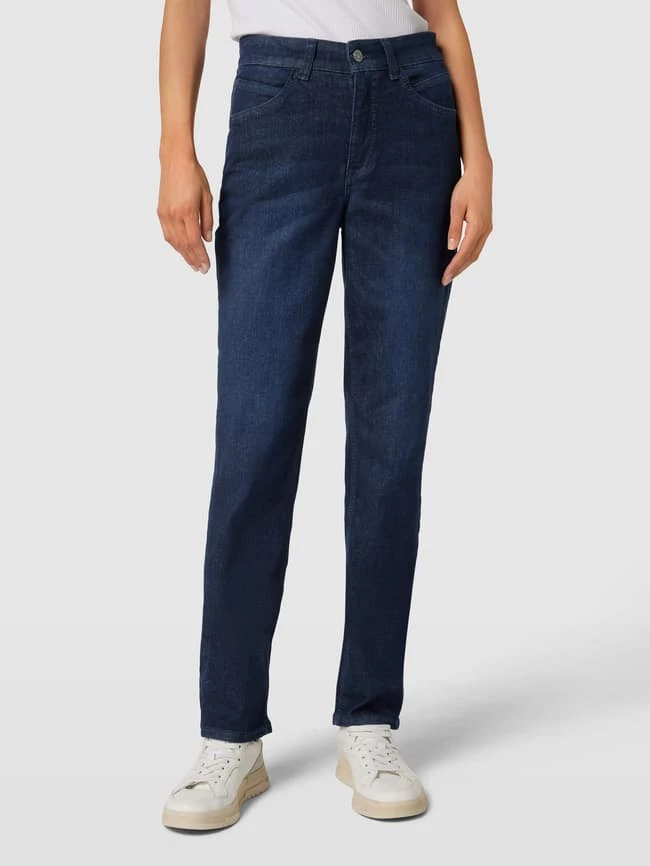 MAC Jeans Mit Label-Stitching Modell 'Melanie' - Blau 6 MAC Jeans Mit Label-Stitching Modell 'Melanie' - Blau – Bild 4