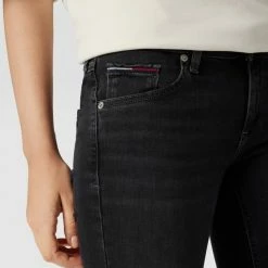 Tommy Jeans Jeans Mit Label-Patch Aus Leder Modell 'Scarlett' - Schwarz -7 For All Mankind Shop 9954gk1g8srj6c226cql2him98pjagpkad7lccqe8p4jck298l7kgdq970q3ah28610kghaba96j8ga5a53m2phoc9j30cpl60r3id1k6pi3aohp64q3ae9nc8r34c9jcgp64d0