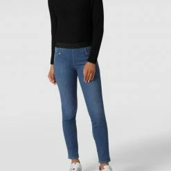 Marc Cain Slim Fit Jeans Mit Label-Details - Jeans