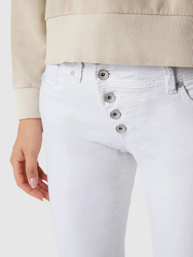 Buena Vista Slim Fit Jeans Mit Stretch-Anteil Modell 'Malibu' - Weiß 5 Buena Vista Slim Fit Jeans Mit Stretch-Anteil Modell 'Malibu' - Weiß – Bild 3