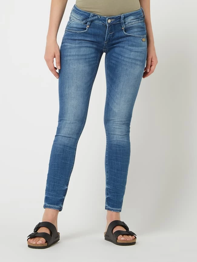 Gang Skinny Fit Jeans Mit Stretch-Anteil Modell 'Nena' - Hellblau 6 Gang Skinny Fit Jeans Mit Stretch-Anteil Modell 'Nena' - Hellblau – Bild 4