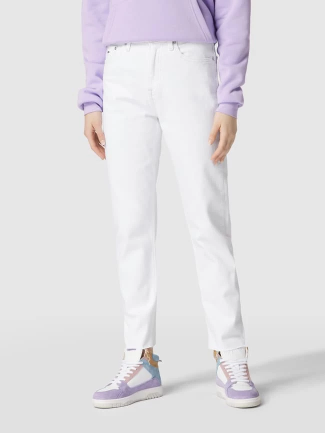 Tommy Jeans High Rise Jeans Mit Brand-Stitching - Weiß 6 Tommy Jeans High Rise Jeans Mit Brand-Stitching - Weiß – Bild 4