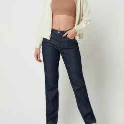 Levi's® 300 Straight Fit Jeans Aus Baumwolle Modell '501™' - Dunkelblau