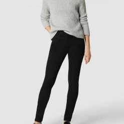 Buena Vista Slim Fit Jeans Mit Stretch-Anteil Modell 'Florida' - Schwarz