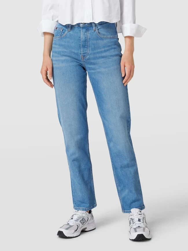 Tommy Hilfiger Curve Jeans Mit Label-Patch - Bleu 6 Tommy Hilfiger Curve Jeans Mit Label-Patch - Bleu – Bild 4