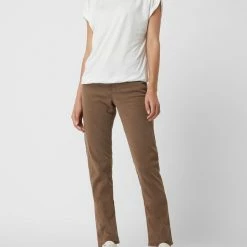 Angels Straight Fit Jeans Mit Lyocell-Anteil Modell 'Cici' - Mittelbraun