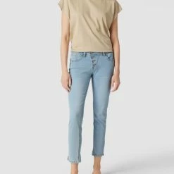 Buena Vista Jeans Mit Label-Details - Hellblau