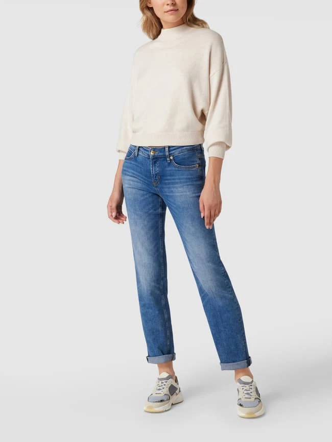 Cambio Low Rise Jeans Im Straight Fit - Blau 3 Cambio Low Rise Jeans Im Straight Fit - Blau