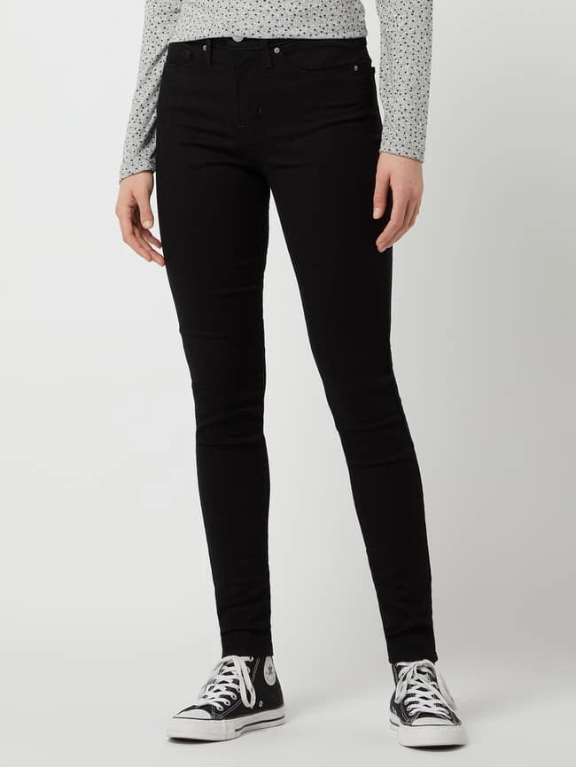 Levi's® 300 Shaping Super Skinny Fit Jeans Mit Stretch-Anteil Modell 310 - 'Water<Less™' - Schwarz 5 Levi's® 300 Shaping Super Skinny Fit Jeans Mit Stretch-Anteil Modell 310 - 'Water<Less™' - Schwarz – Bild 4