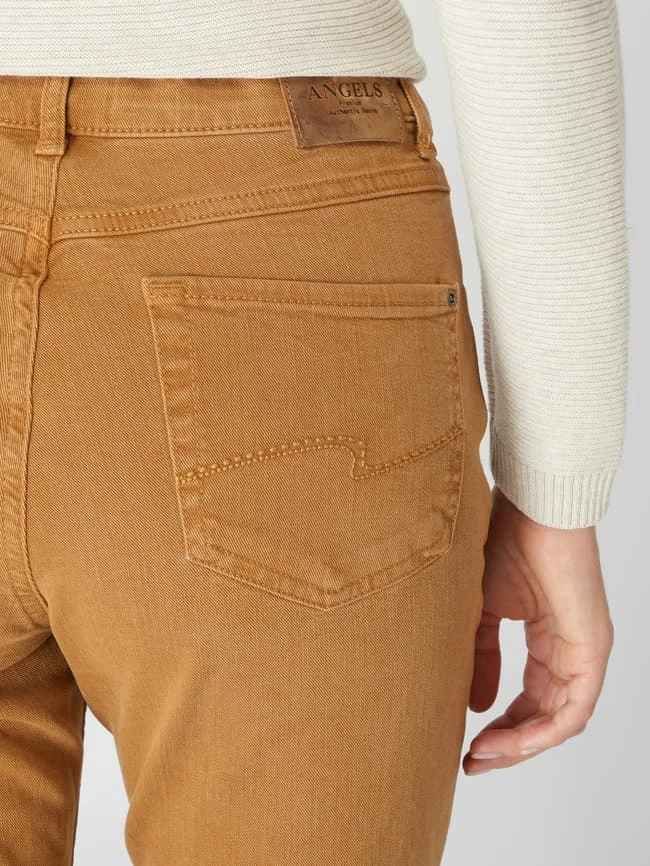 Angels Straight Fit Jeans Mit Lyocell-Anteil Modell 'Cici' - Camel 5 Angels Straight Fit Jeans Mit Lyocell-Anteil Modell 'Cici' - Camel – Bild 3