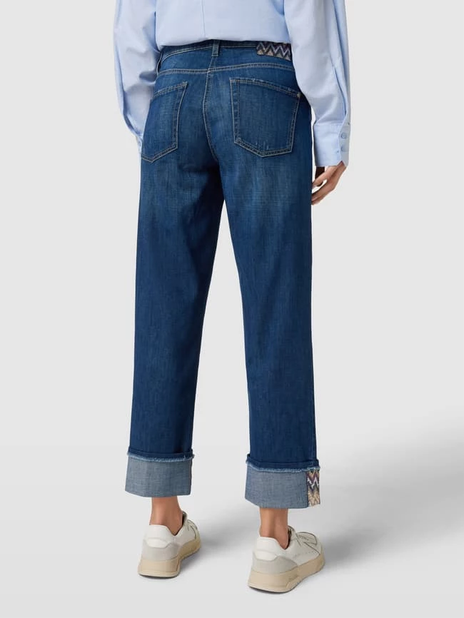 Cambio Straight Fit Jeans Mit Zierbesatz Modell 'Paris' - Blau 7 Cambio Straight Fit Jeans Mit Zierbesatz Modell 'Paris' - Blau – Bild 5