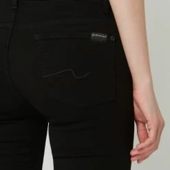 7 For All Mankind Slim Fit Jeans Mit Lyocell-Anteil Modell 'Roxanne' - Schwarz -7 For All Mankind Shop 9la3ee2hah5kgc1n70skki23a98l4l24acslci1k8554udpp8oolaci1a1258ii39tb4okal7114od9h953jcob3ckpjgc346opj6c1kc5ijeob475ijgo9icopj2dpi64s30do