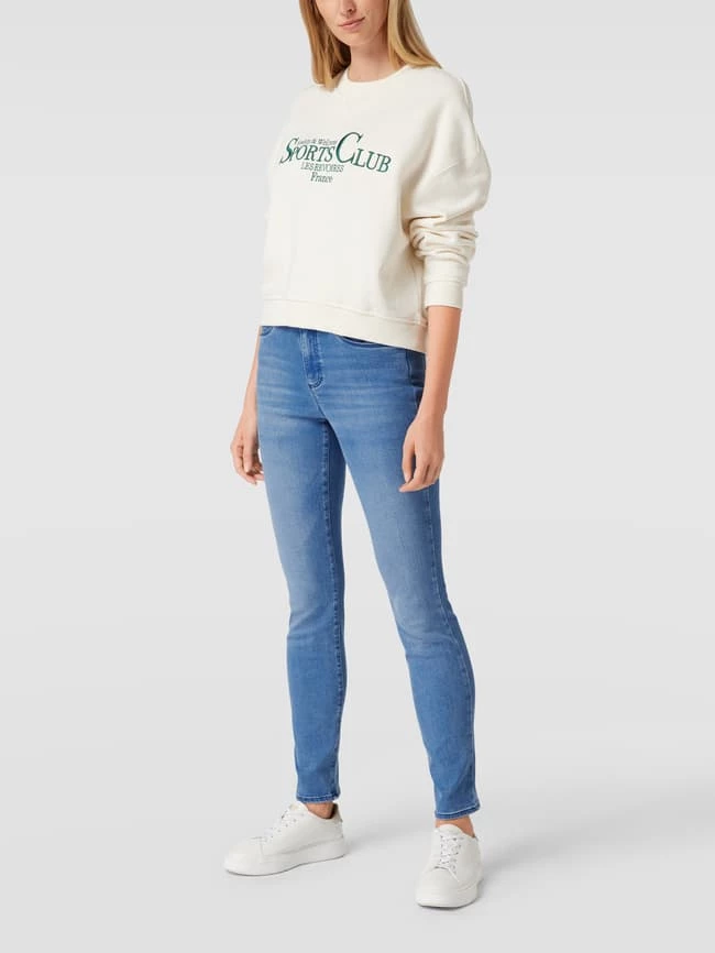 Brax Slim Fit Jeans Mit Label-Detail Modell 'Shakira' - Blau 3 Brax Slim Fit Jeans Mit Label-Detail Modell 'Shakira' - Blau