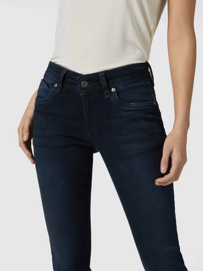 Blue Monkey Slim Fit Jeans Mit Stretch-Anteil Modell 'Laura' - Schwarz 5 Blue Monkey Slim Fit Jeans Mit Stretch-Anteil Modell 'Laura' - Schwarz – Bild 3