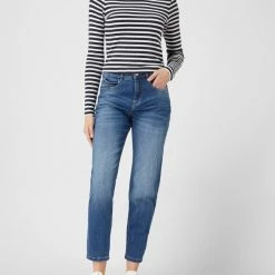 Opus Tapered Fit Jeans Mit Stretch-Anteil Modell 'Liandra' - Jeans