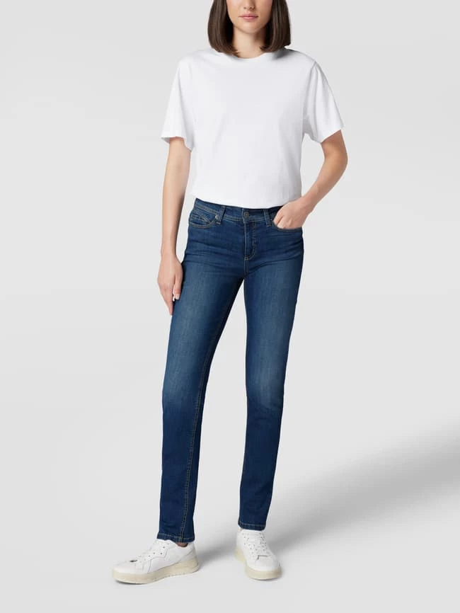 Cambio Jeans Im Used-Look Modell 'Parla' - Blau 3 Cambio Jeans Im Used-Look Modell 'Parla' - Blau