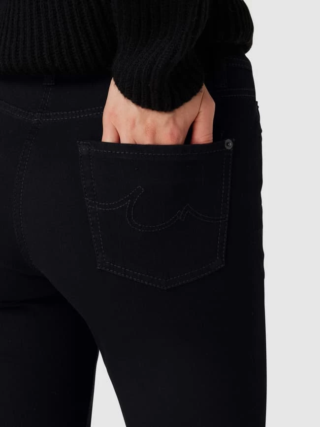 Cambio Coloured Skinny Fit Jeans Mit Stretch-Anteil - Schwarz 5 Cambio Coloured Skinny Fit Jeans Mit Stretch-Anteil - Schwarz – Bild 3