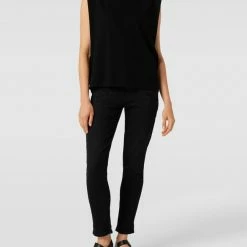 Brax Jeans Mit Label-Patch Modell 'Merrit' - Schwarz