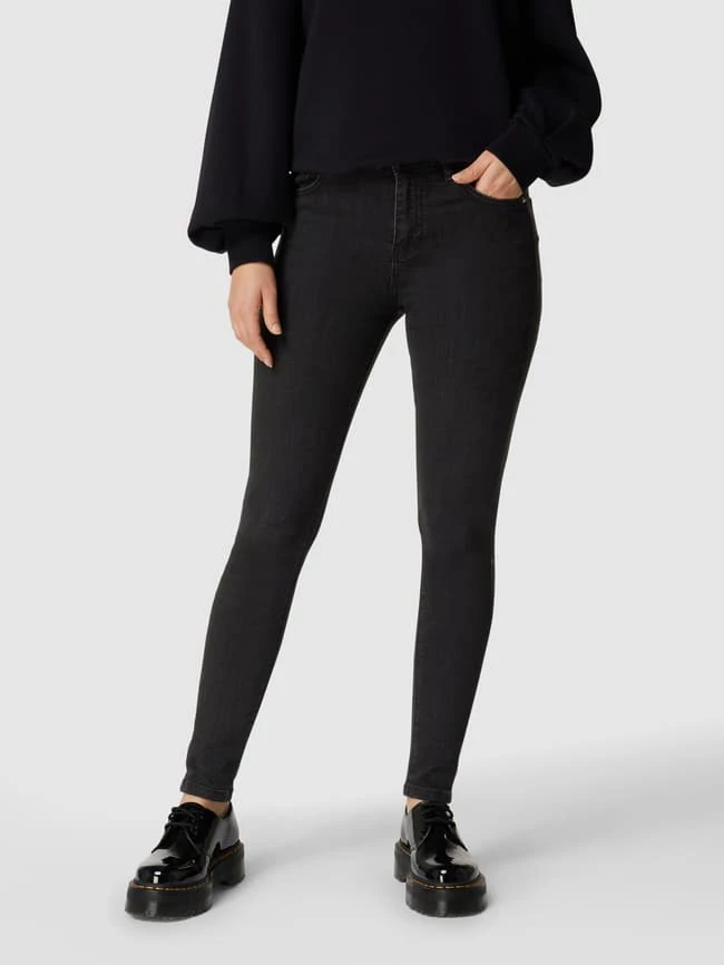 REVIEW High Waist Skinny Fit Jeans Mit Stretch-Anteil - Schwarz 6 REVIEW High Waist Skinny Fit Jeans Mit Stretch-Anteil - Schwarz – Bild 4