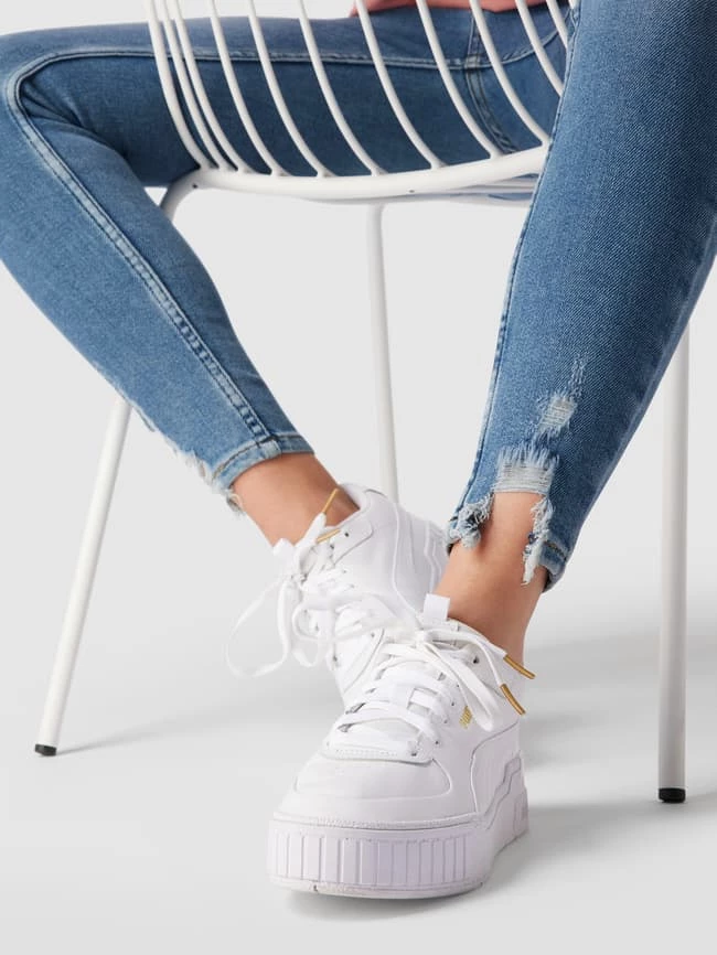 REVIEW Skinny Jeans Mit Destroyed-Effekten - Blau 5 REVIEW Skinny Jeans Mit Destroyed-Effekten - Blau – Bild 3