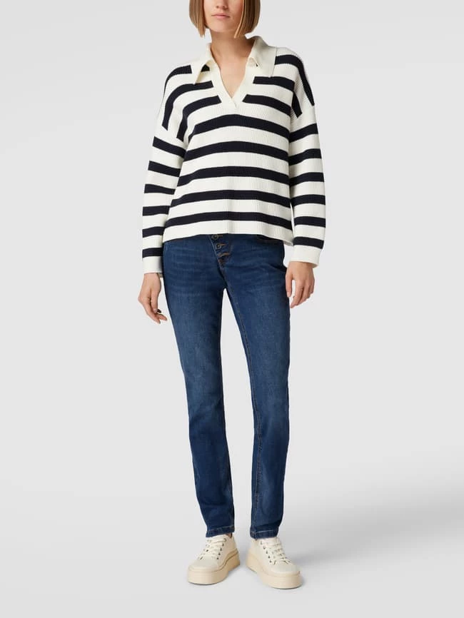 Buena Vista Jeans Mit Label-Details Modell 'Malibu' - Blau 3 Buena Vista Jeans Mit Label-Details Modell 'Malibu' - Blau