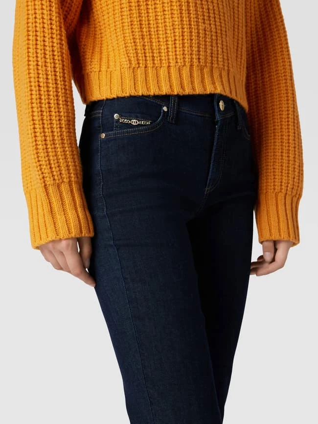 Cambio Jeans Mit Label-Detail Modell 'Piper' - Dunkelblau 5 Cambio Jeans Mit Label-Detail Modell 'Piper' - Dunkelblau – Bild 3