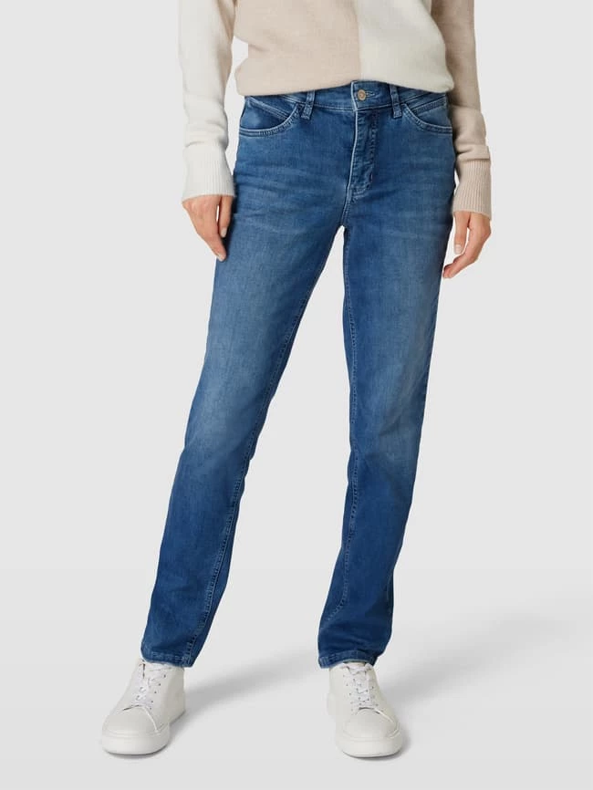 MAC Jeans Mit Label-Stitching Modell 'Melanie' - Bleu 6 MAC Jeans Mit Label-Stitching Modell 'Melanie' - Bleu – Bild 4