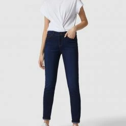 7 For All Mankind Shop 8 Christian Berg Woman Light Stone Washed Skinny Fit Jeans - Blau